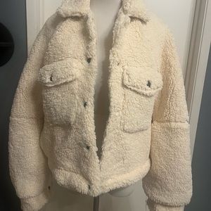 Free people, new Sherpa jacket